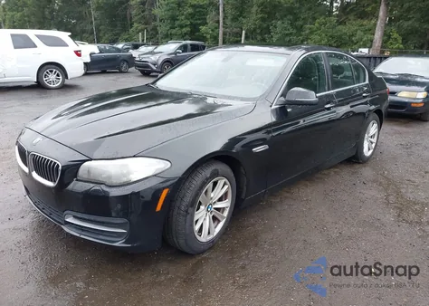 2014 BMW 528I xDrive из США, поврежденный, VIN WBA5A7C5XED614554